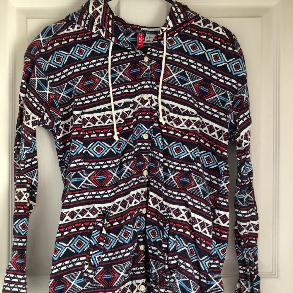 H&M Aztec Print Flannel